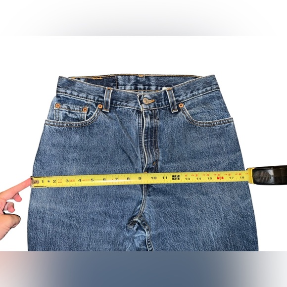 Levi’s 550 Relaxed Fit Tapered Leg Jeans Women’s Size 8 | Y2K Like MADE IN USA - Picture 6 of 9